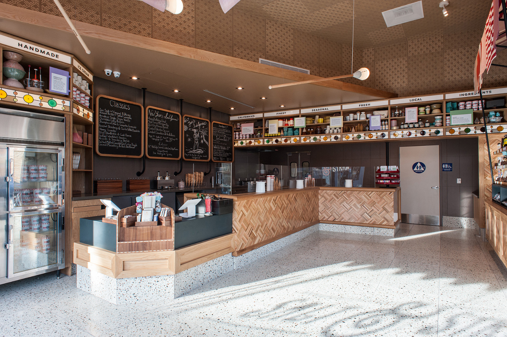 Eco-Terr tile coffee shop