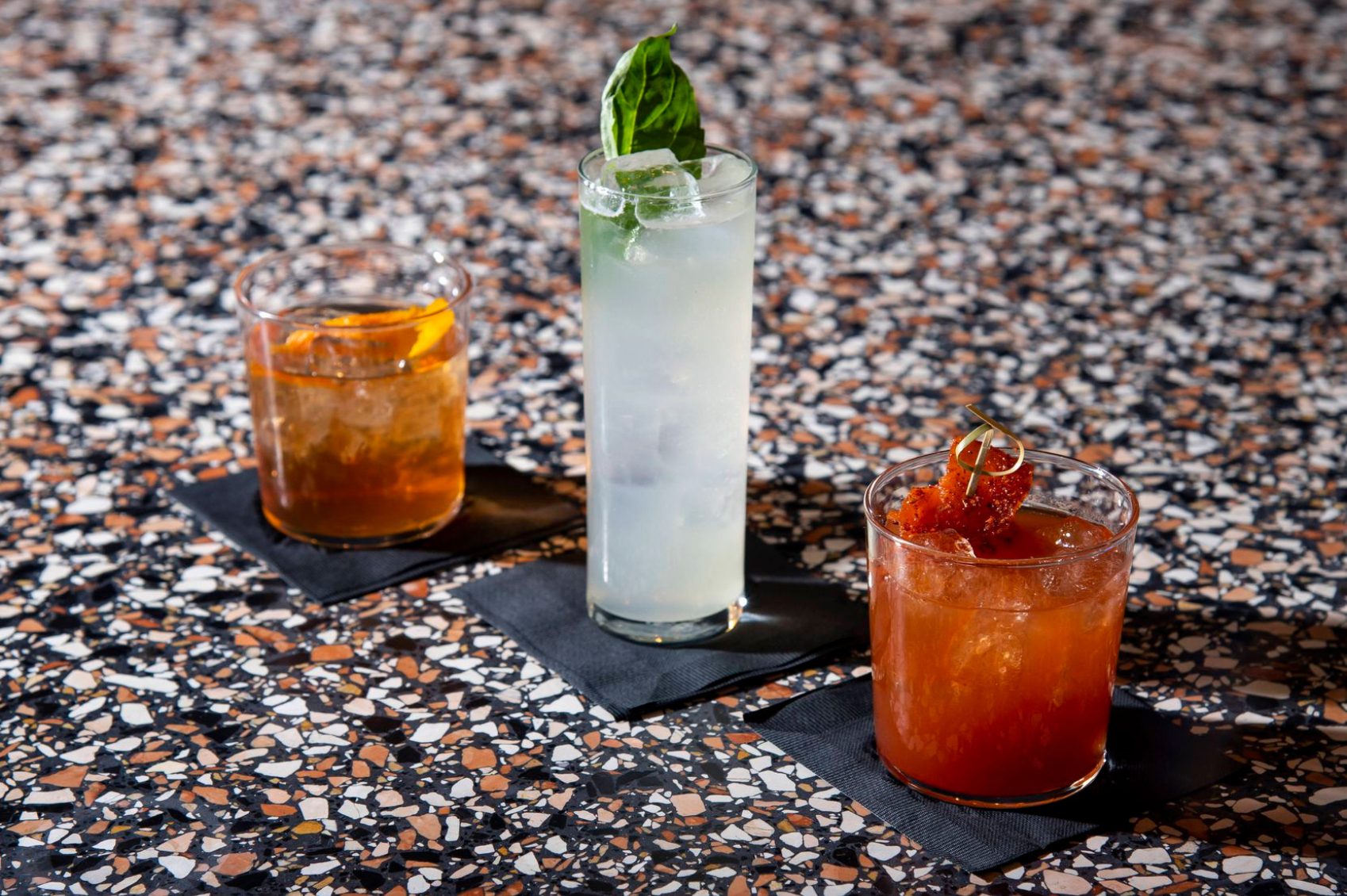 Terrazzo restaurant countertop